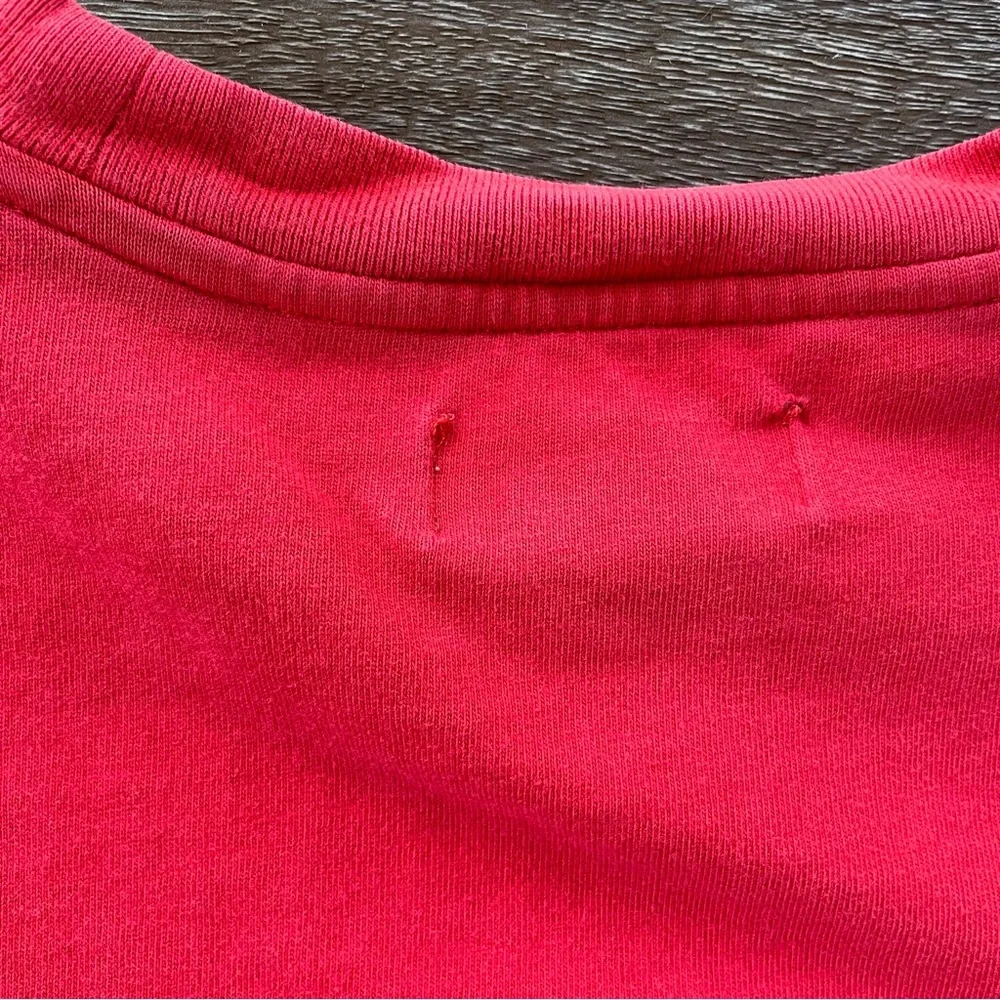 adidas red crewneck